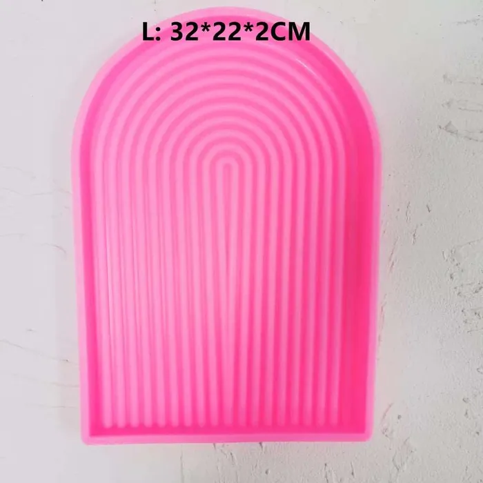 Arch Tray Silicon Mold Resinarthub Earrings