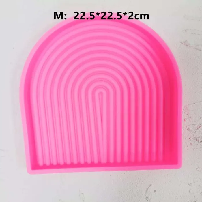 Arch Tray Silicon Mold Resinarthub Earrings