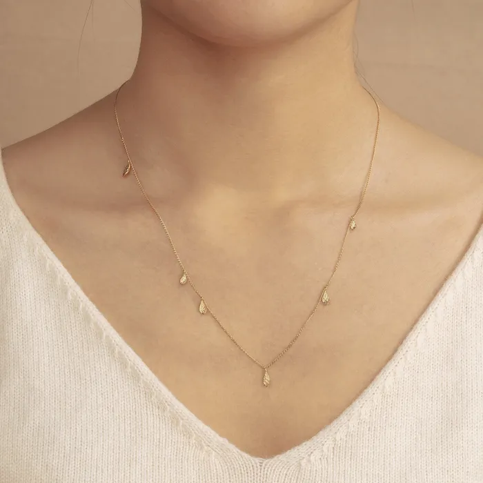 AURELIE GI Necklaces ELAINE Dancing Leaves Necklace