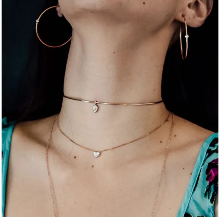 Carbon Hyde Earrings Pasha Collar Carbon Hyde Earrings Pasha Collar