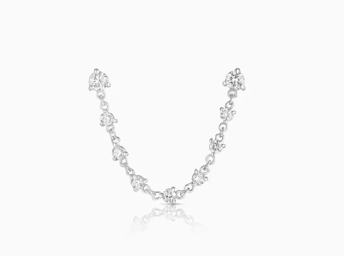 Carbon Hyde Sparkler Double Earring Earrings