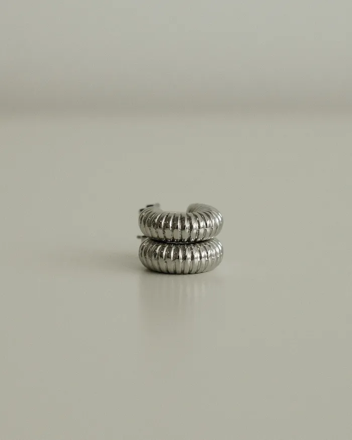 Coletta Mini Macaroni Hoop Earrings MYJN Earrings