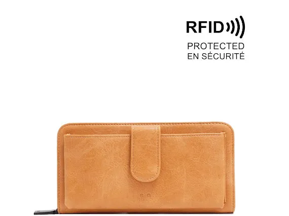 Dona Crossbody Wallet SQ Earrings