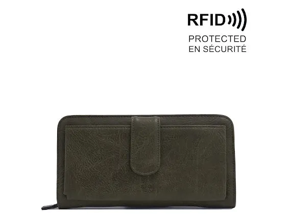 Dona Crossbody Wallet SQ Earrings