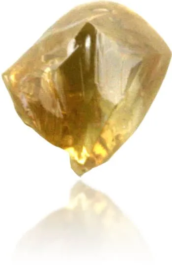 Earrings Langerman Diamonds Natural Yellow Diamond Rough 078 ct Rough