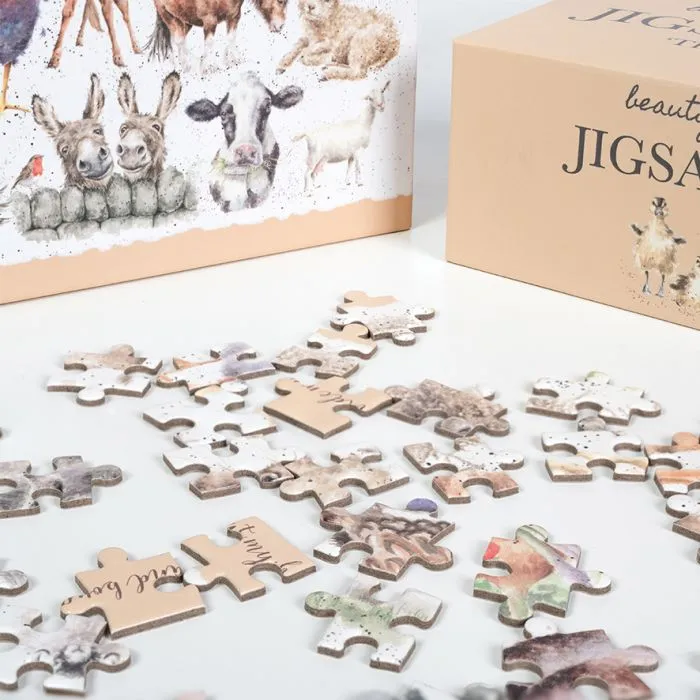 Earrings Wrendale Designs Ltd Farmyard Friends 1000 Piece Puzzle Earrings Wrendale Designs Ltd Farmyard Friends 1000 Piece Puzzle
