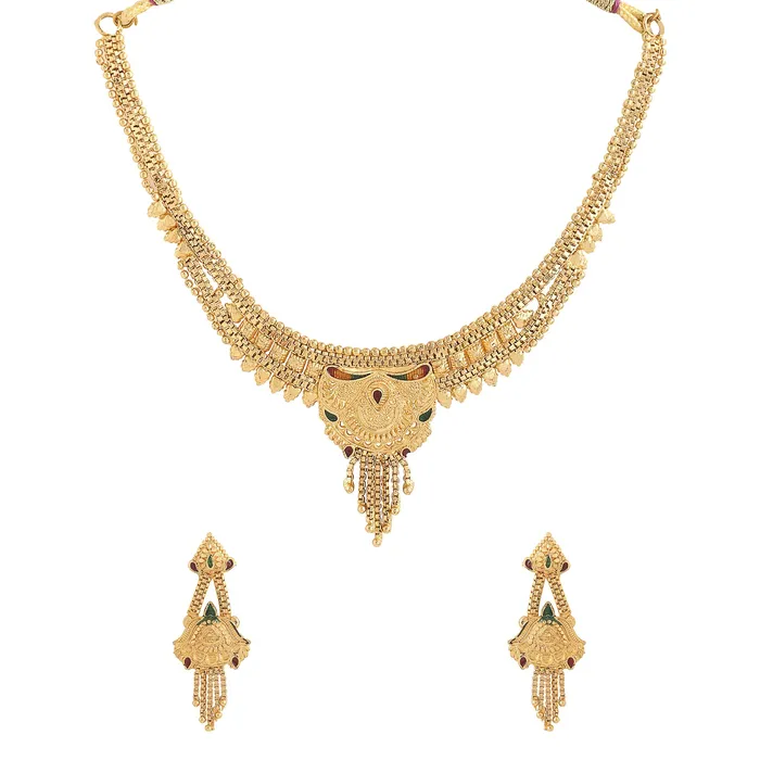 Earrings Yellow Chimes Jewellery Set for Women and Girls Gold Necklace Set for Women Gold Toned Bridal Designed Choker Necklace Set Birthday Gift for girls and women Anniversary Gift for Wife Yellow Chimes Earrings Yellow Chimes Jewellery Set for Women and Girls Gold Necklace Set for Women Gold Toned Bridal Designed Choker Necklace Set Birthday Gift for girls and women Anniversary Gift for Wife Yellow Chimes