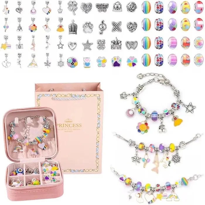 Get Signatured Bracelets Charm Bracelet Kit for Girls Get Signatured Bracelets Charm Bracelet Kit for Girls
