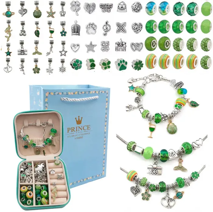 Get Signatured Bracelets Charm Bracelet Kit for Girls Get Signatured Bracelets Charm Bracelet Kit for Girls