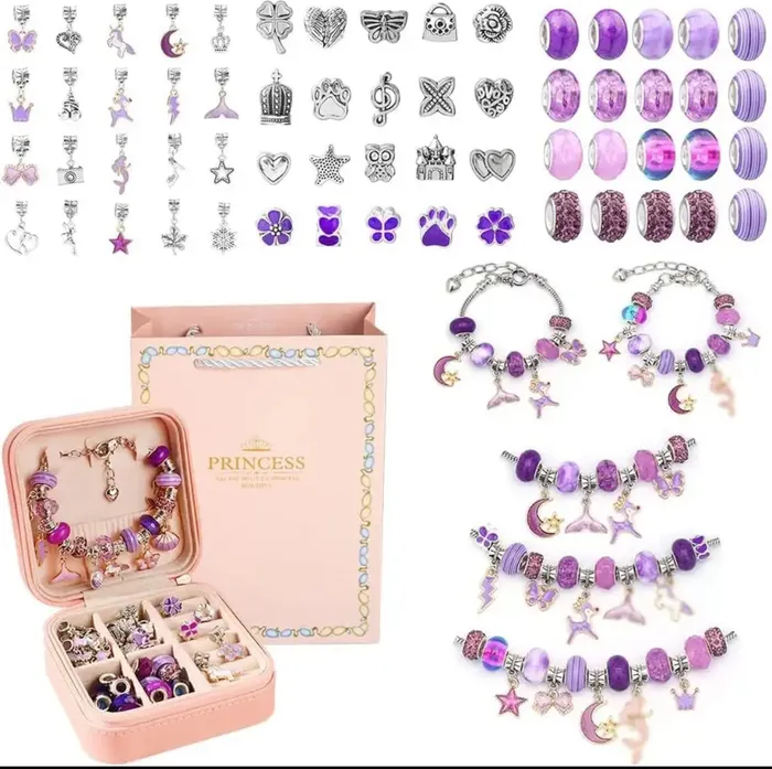 Get Signatured Bracelets Charm Bracelet Kit for Girls Get Signatured Bracelets Charm Bracelet Kit for Girls