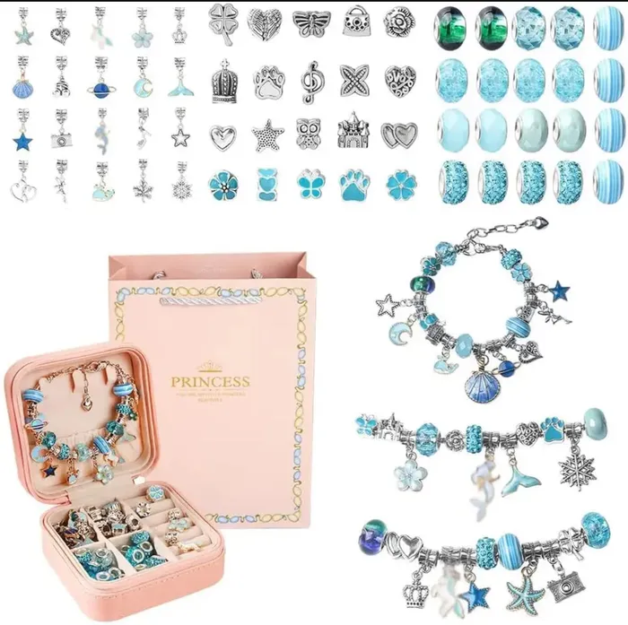 Get Signatured Bracelets Charm Bracelet Kit for Girls Get Signatured Bracelets Charm Bracelet Kit for Girls
