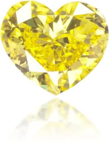 Langerman Diamonds Natural Yellow Diamond Heart Shape 017 ct Polished Necklaces Langerman Diamonds Natural Yellow Diamond Heart Shape 017 ct Polished Necklaces