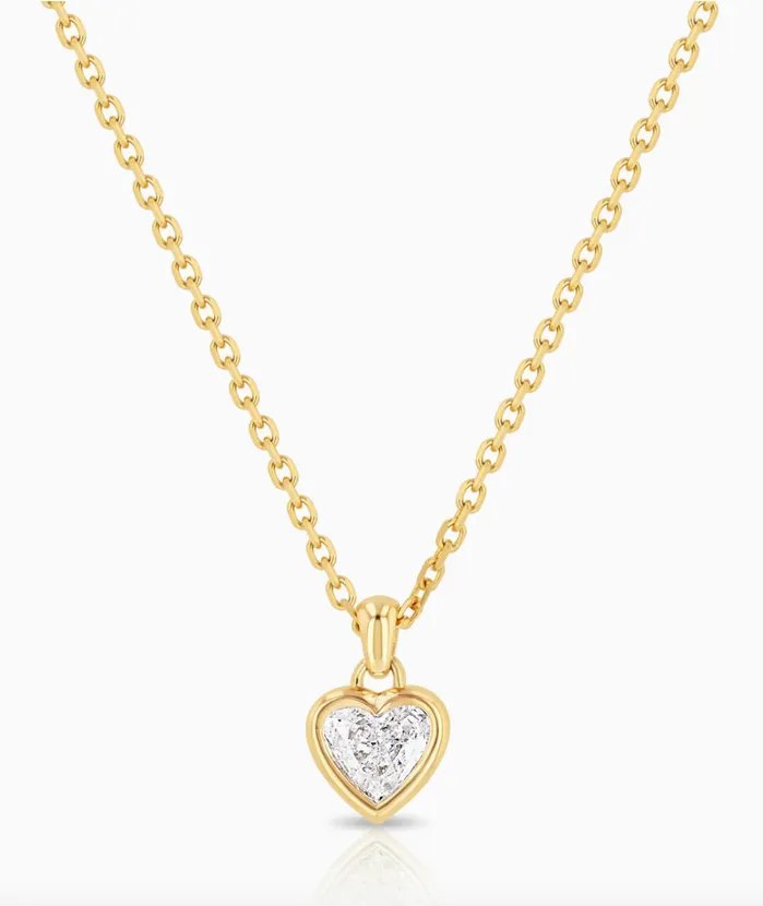 Necklaces Carbon Hyde Mini Amor Necklace