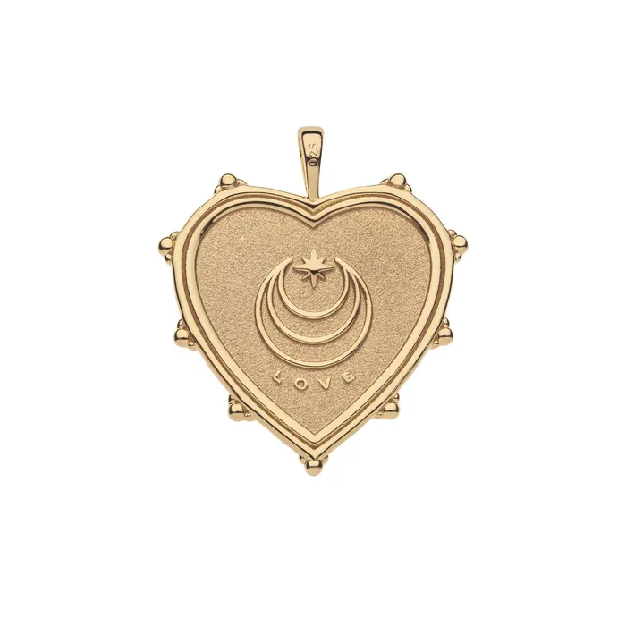 Necklaces Jane Win LOVE JW Quatrefoil Heart Pendant