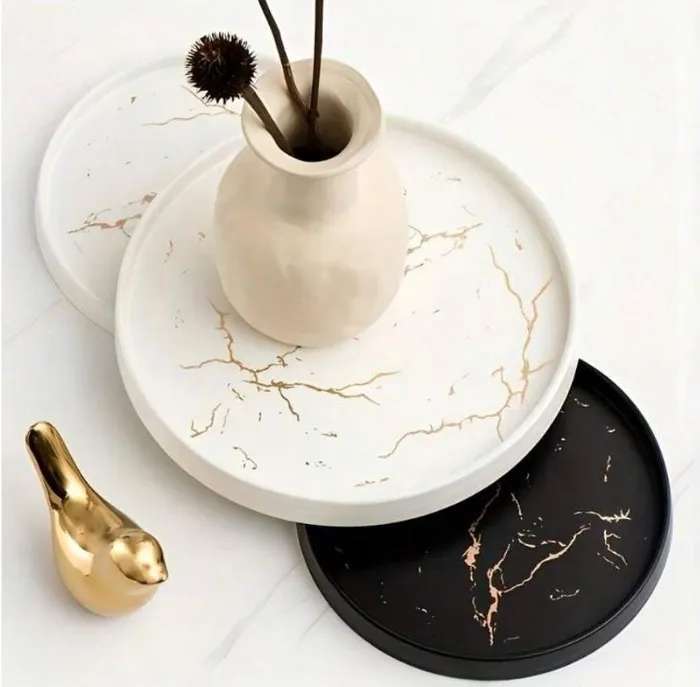 Round Plate Silicone Mold for Resin Art RESIN ART HUB Necklaces