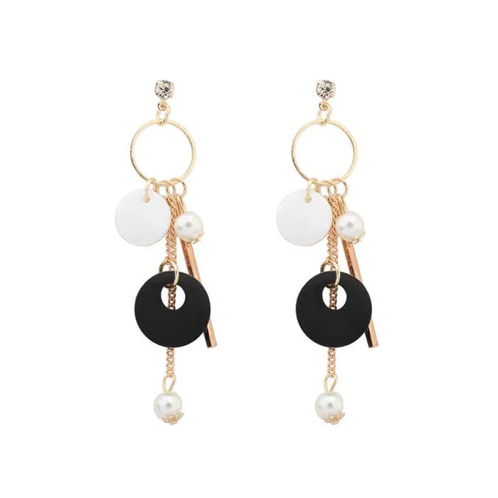 Yellow Chimes Earrings Yellow Chimes Tassel Fashionable Lady Multicolor Earrings for Women Girls Yellow Chimes Earrings Yellow Chimes Tassel Fashionable Lady Multicolor Earrings for Women Girls