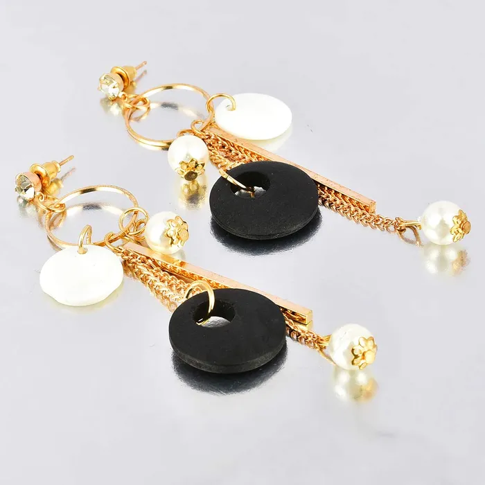 Yellow Chimes Earrings Yellow Chimes Tassel Fashionable Lady Multicolor Earrings for Women Girls