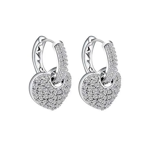 Yellow Chimes Hoop Earrings for Women Fashion Silver Hoops Earrings Valentine Special Heart in Hoops Two Way White Crystal Earrings Birthday Gift for Girls Women Anniversary Gift for Wife Yellow Chimes Necklaces Yellow Chimes Hoop Earrings for Women Fashion Silver Hoops Earrings Valentine Special Heart in Hoops Two Way White Crystal Earrings Birthday Gift for Girls Women Anniversary Gift for Wife Yellow Chimes Necklaces