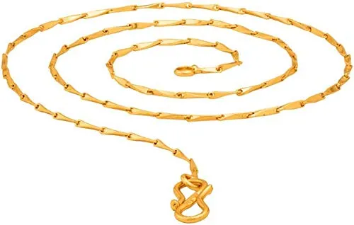 Yellow Chimes Yellow Chimes Gold Plated Latest Fashion Classic Design Most Popular Rice Neck Chains for Men and Boys Bracelets Yellow Chimes Yellow Chimes Gold Plated Latest Fashion Classic Design Most Popular Rice Neck Chains for Men and Boys Bracelets
