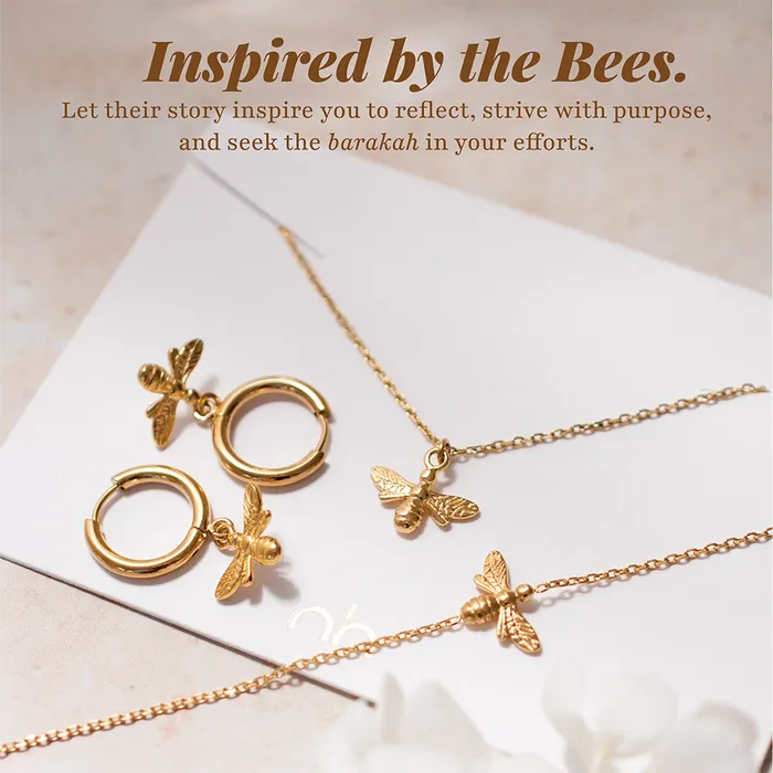 Bee Charm Necklace NIMAH EU Necklaces