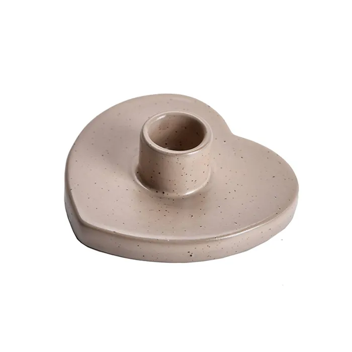 Beige Heart Shaped Ceramic Palo Santo Burner 35 Designs by Deekay Inc Necklaces Beige Heart Shaped Ceramic Palo Santo Burner 35 Designs by Deekay Inc Necklaces