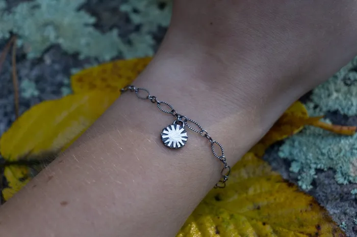 Bracelets Briana Harrison Circle Ridge Link Bracelet