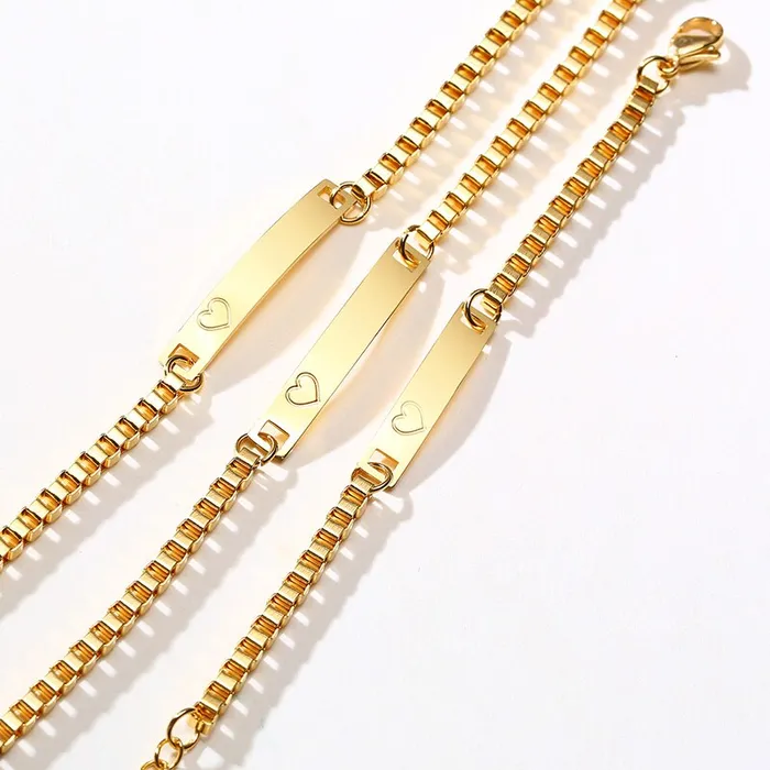 Bracelets Custom Name Baby Bracelet Juzan Jewelry
