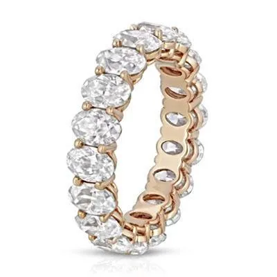Dainty Oval Cut Bridal Set in Sterling Silver Shineofdiamond Rings