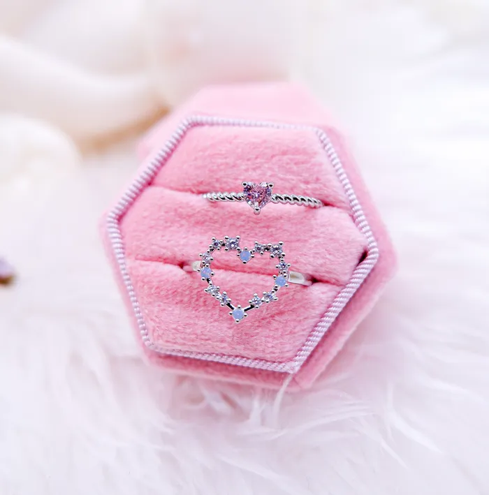 Double Love Ring Sorasol Rings
