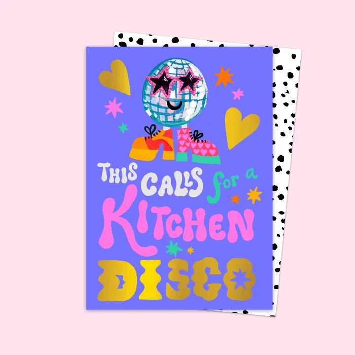 Earrings Eleanor Bowmer Kitchen Disco Card
