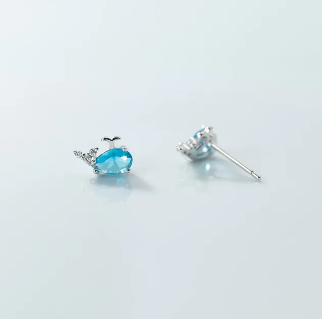 Earrings Sorasol Little Whale Stud