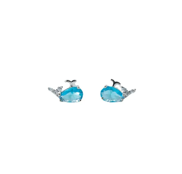 Earrings Sorasol Little Whale Stud