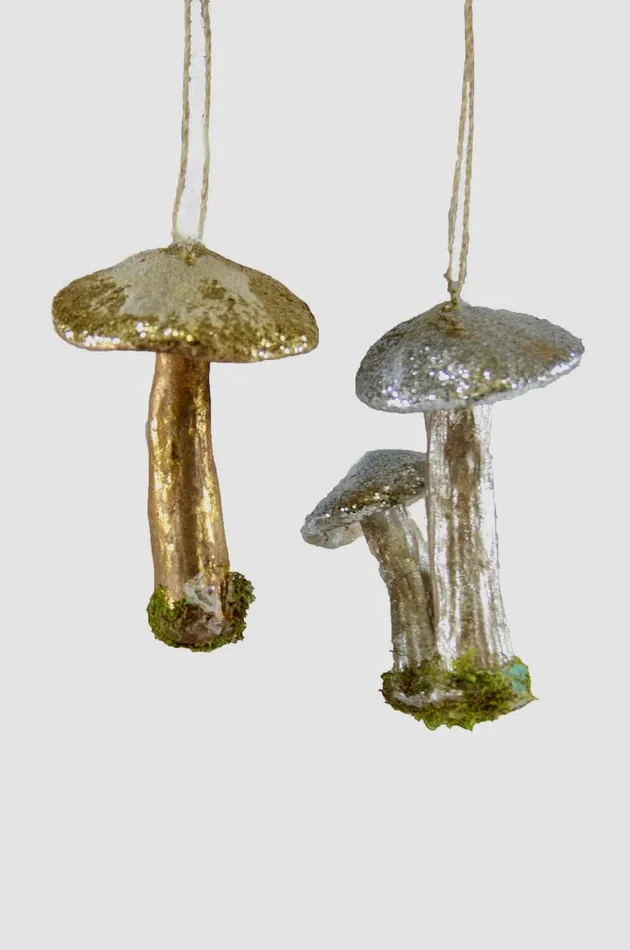 ENCHANTED TOADSTOOL MUSHROOM ORNAMENT large Cody Foster Earrings