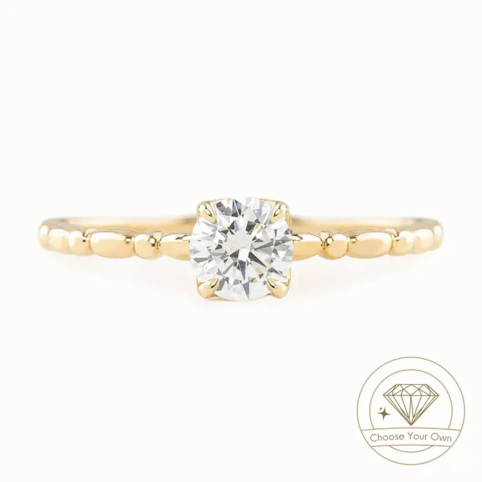 Envero Jewelry Candy Ring Round Brilliant Cut Diamond Rings