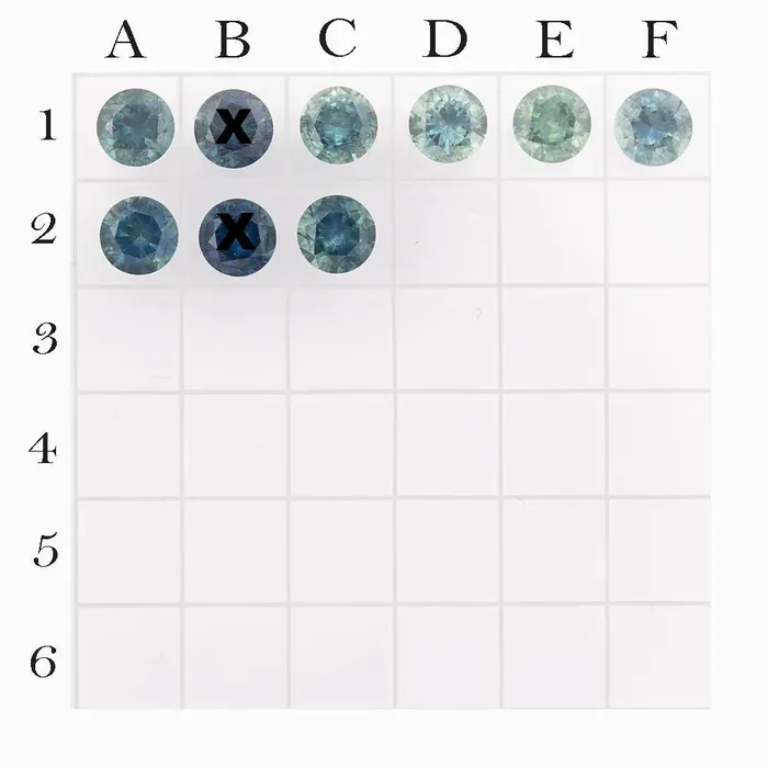 Envero Jewelry Rings 045ct Calibrated Round Montana Sapphires 45mm CS264