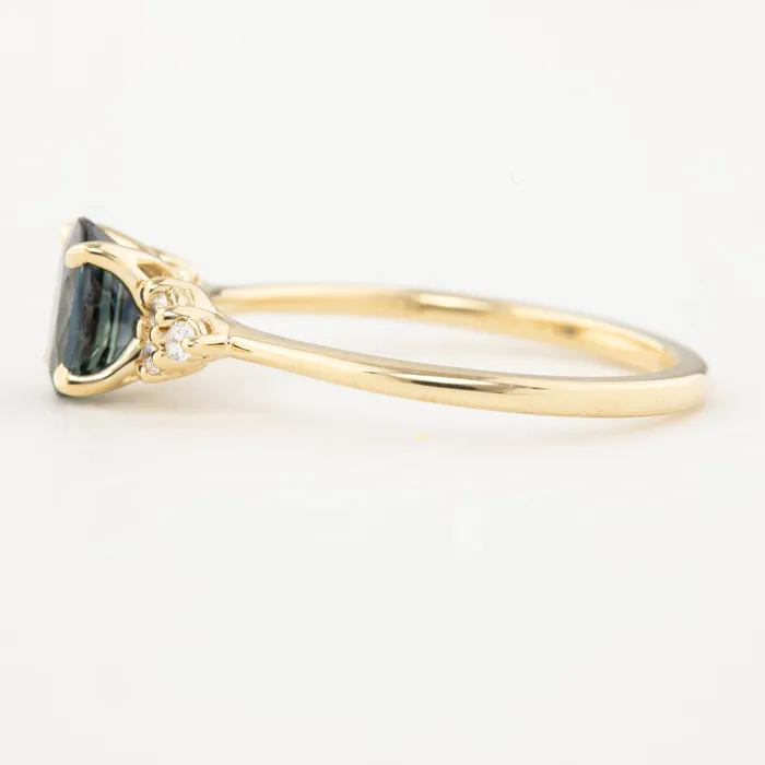 Envero Jewelry Rings Teresa Ring 109ct Teal Blue Australia Sapphire One of a kind Envero Jewelry Rings Teresa Ring 109ct Teal Blue Australia Sapphire One of a kind