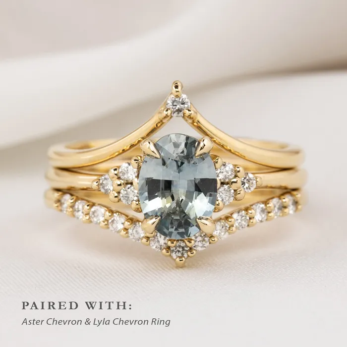 Envero Jewelry Teresa Ring 130ct Aqua Blue Montana Sapphire 14k Yellow Gold One of a kind Rings Envero Jewelry Teresa Ring 130ct Aqua Blue Montana Sapphire 14k Yellow Gold One of a kind Rings