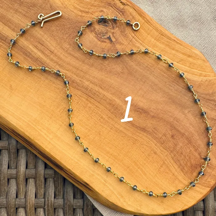 Gemstone and Crystal Necklaces 16 HeidiJHale Designs Necklaces