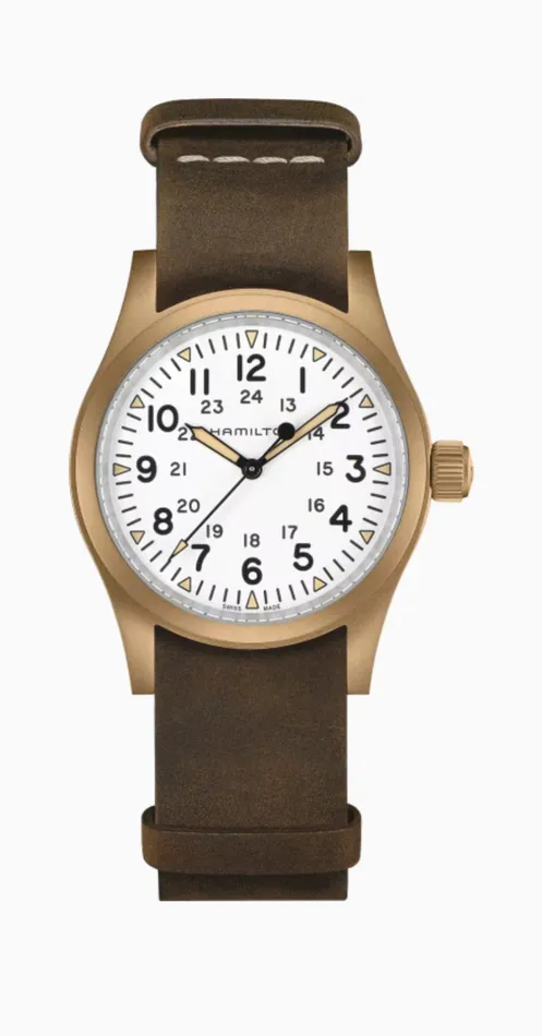 HAMILTON Earrings HamiltonKHAKI FIELD MECHANICAL BRONZE Mechanical 38mm H69459510
