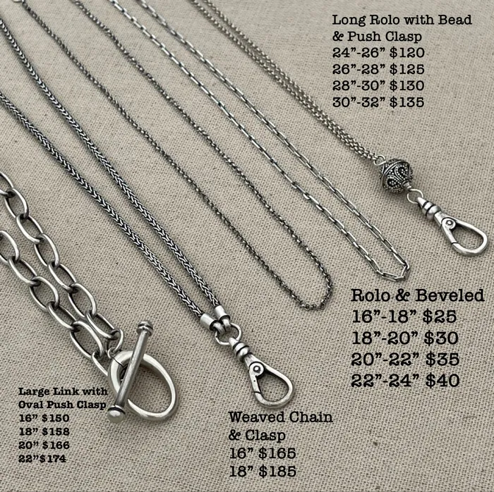 HeidiJHale Designs Charm Necklaces Tiny Jerusalem Cross Charm