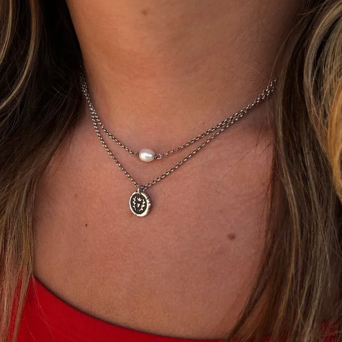HeidiJHale Necklaces Simple Freshwater Pearl Necklace Quick Ship