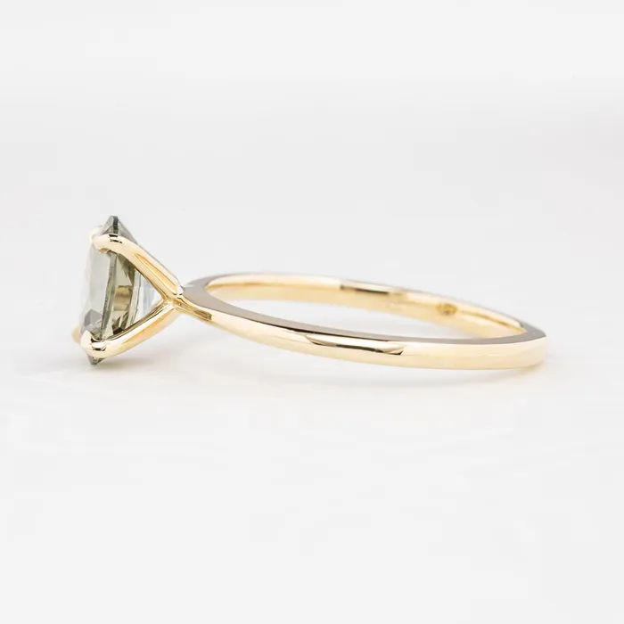Jane Ring 147ct Gray Blue Madagascar Sapphire 14k Yellow Gold One of a kind Envero Jewelry Rings Jane Ring 147ct Gray Blue Madagascar Sapphire 14k Yellow Gold One of a kind Envero Jewelry Rings