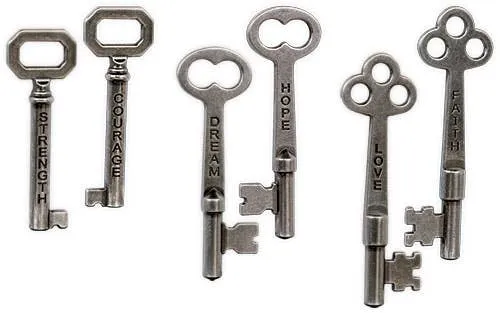 Keys of Wisdom AngelStar Necklaces