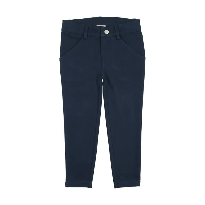 Lil Legs Earrings Lil Legs Weekday Pants Husky Slim Fit Navy