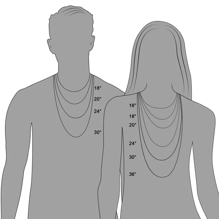 MayaMila Earrings Double Extendable Cable Chain in 14k White Gold 085mm