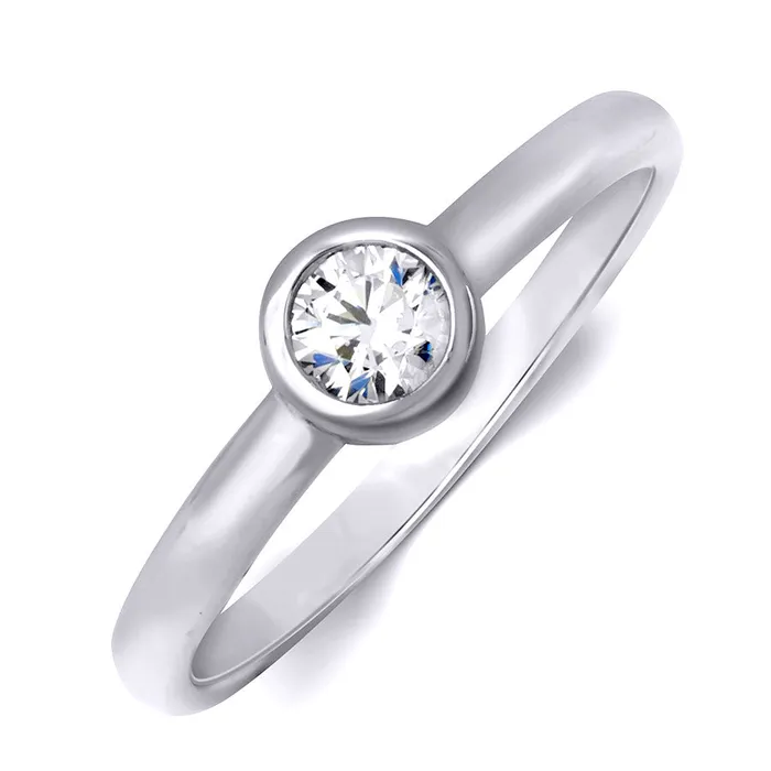 MayaMila Rings Elegant Single Stone 020 CT Promise Ring Wedding BAND Sterling Silver MayaMila Rings Elegant Single Stone 020 CT Promise Ring Wedding BAND Sterling Silver