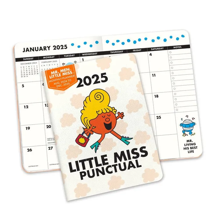 Necklaces 2025 Little Miss Punctual Monthly Pocket Planner Studio Oh