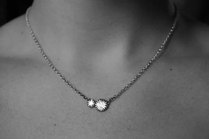 Necklaces Double Circle Ridge Necklace Briana Harrison