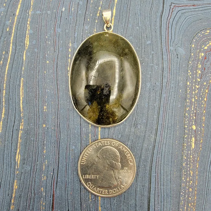 Necklaces Howard I Schlansker Crystal Pendant Simple