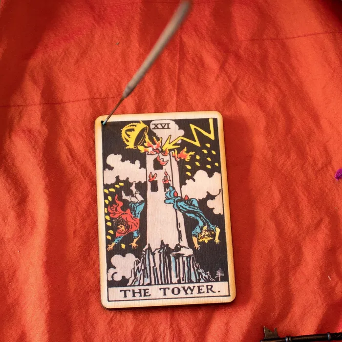 Necklaces Most Amazing The Tower Tarot Incense Burner